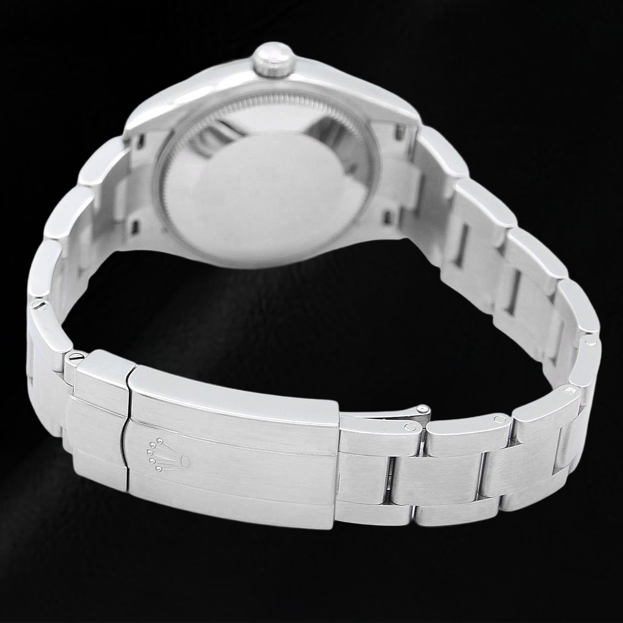 Rolex Oyster Perpetual 31mm Coral Red Luminous Dial Steel Men's Watch