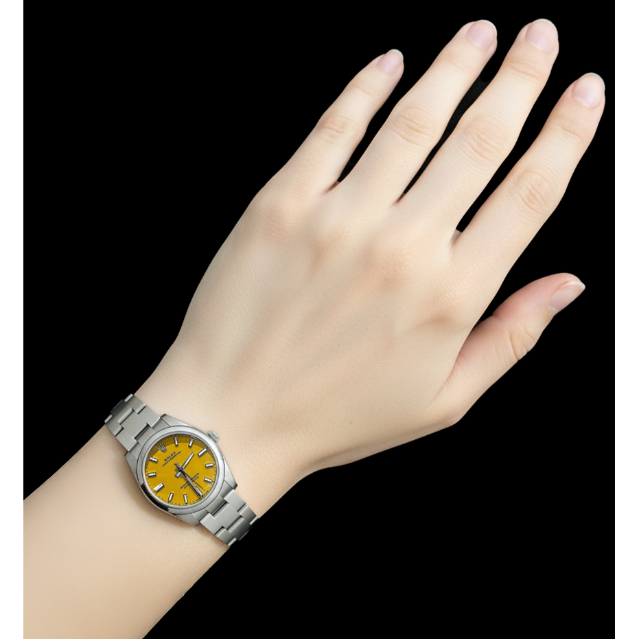 Rolex Oyster Perpetual 31mm Stainless Steel Ladies Watch P3Rolex Oyster Perpetual 31mm Stainless Steel Ladies Watch P4