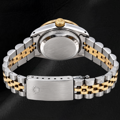 Rolex Oyster Perpetual 67193 26mm Pink Diamond Dial Two Tone Jubilee Bracelet