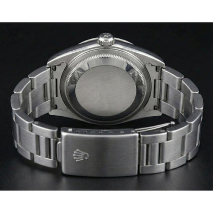 Rolex Oyster Perpetual Iced Bezel Stainless Steel Ladies Watch