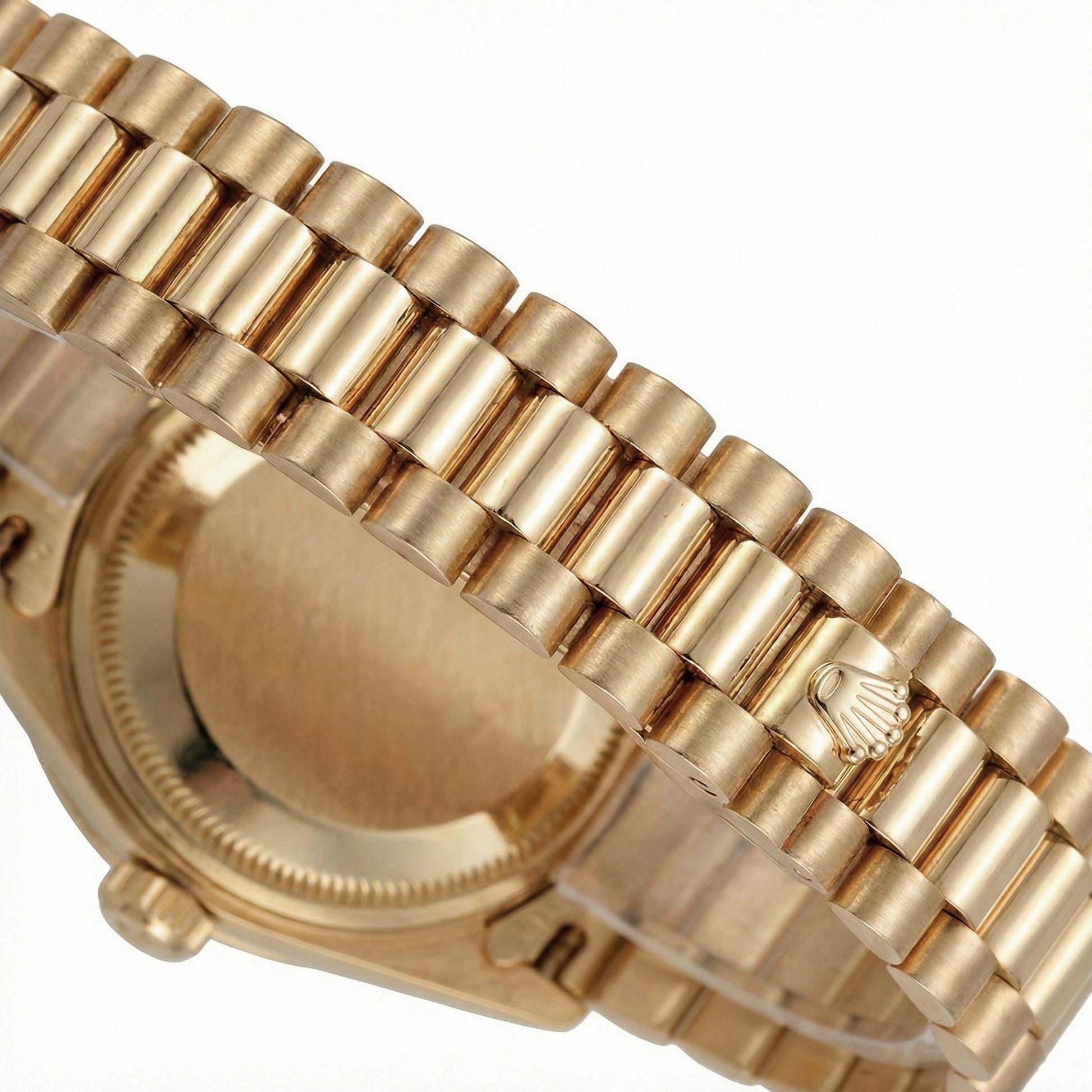 Rolex Presidential Style Watch Black Diamond Dial Bezel yg Datejust