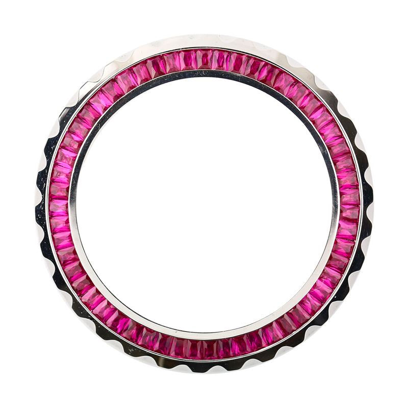 Rolex Ruby Bezel To Fit Sports Watches Daytona Submariner Sea-Dweller 44 mm