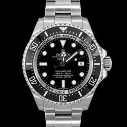 Rolex Sea-Dweller Deepsea 44mm 116660 Black Dial Stainless Steel Watch