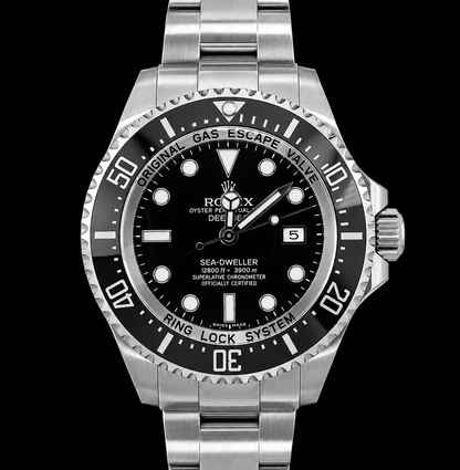 Rolex Sea-Dweller Deepsea 44mm 116660 Black Dial Stainless Steel Watch