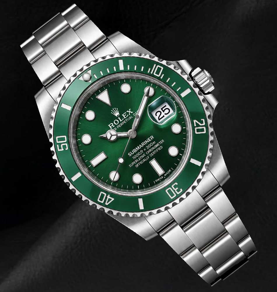 Rolex Submariner Date 116610LV Green Dial 40mm Stainless Steel Watch