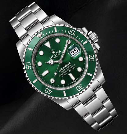 Rolex Submariner Date 116610LV Green Dial 40mm Stainless Steel Watch