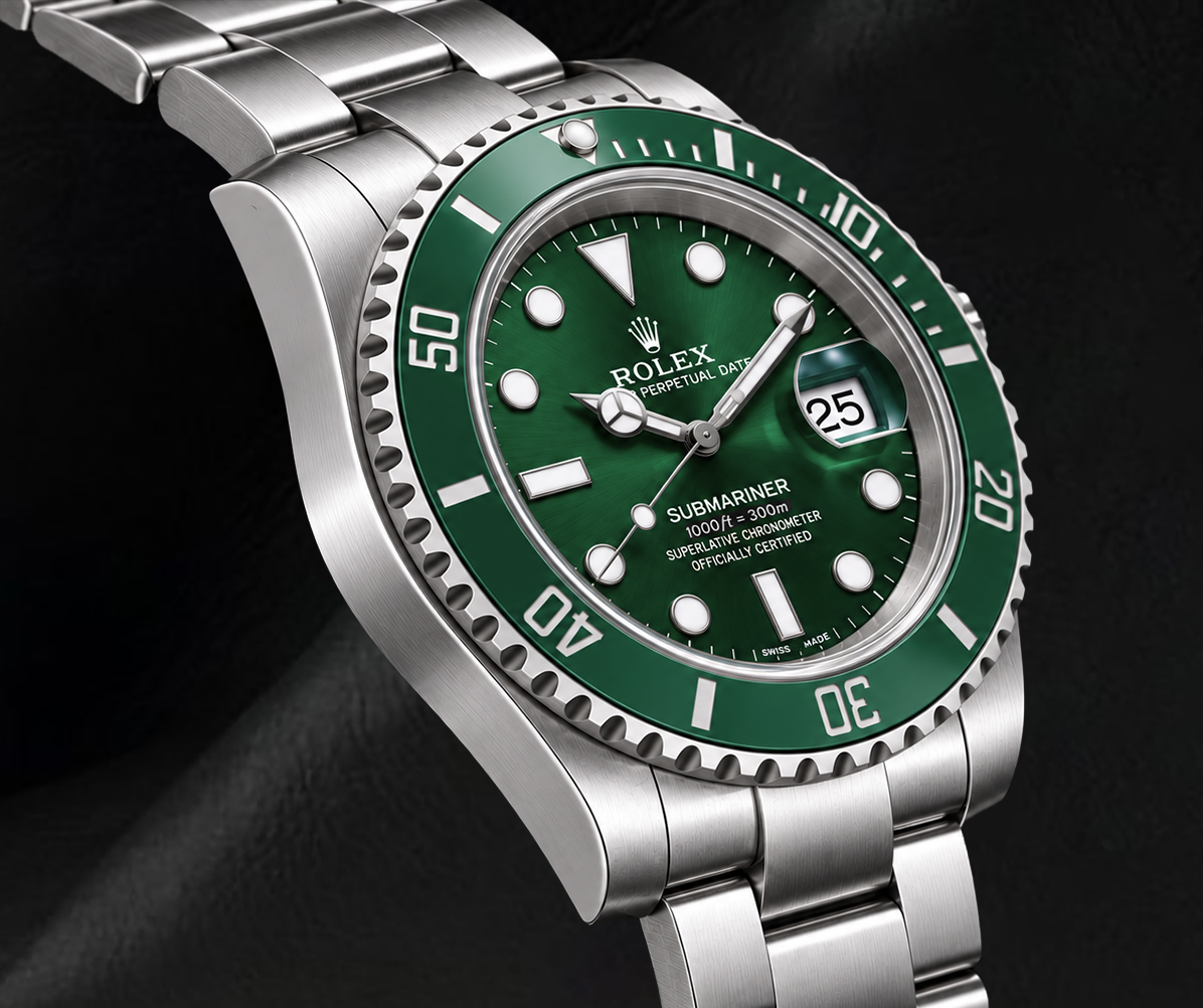 Rolex Submariner Date 116610LV Green Dial 40mm Stainless Steel Watch