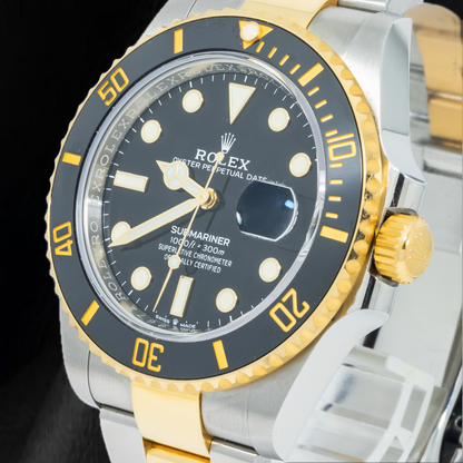 Rolex Submariner Date 126613LN 40mm Black Dial Two Tone Watch