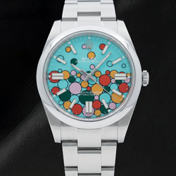 Rolex Turquoise Celebration Dial 124300 Stainless steel 41mm Watch
