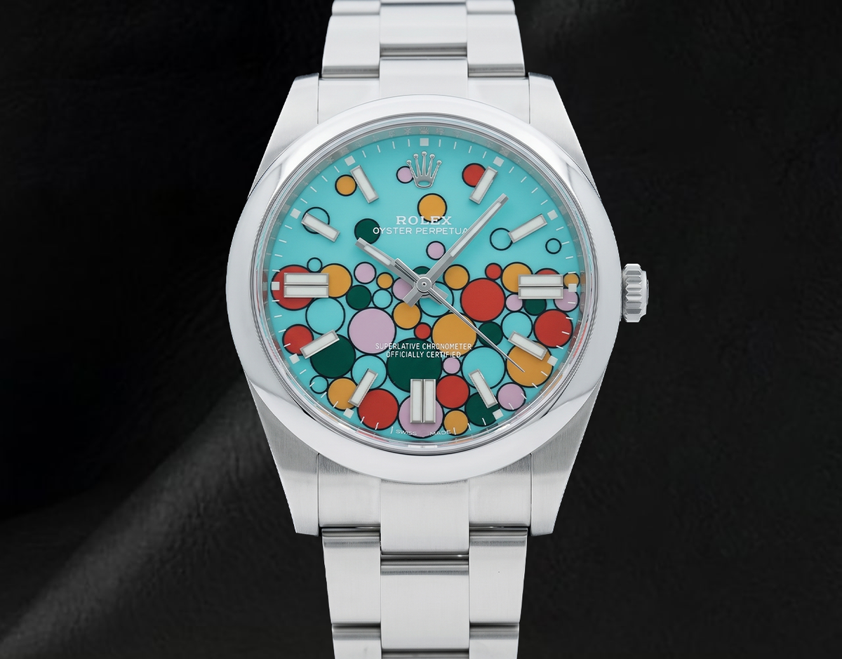 Rolex Turquoise Celebration Dial 124300 Stainless steel 41mm Watch