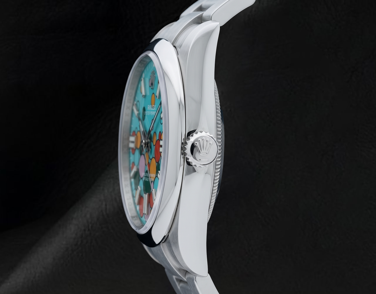 Rolex Turquoise Celebration Dial 124300 Stainless steel 41mm Watch