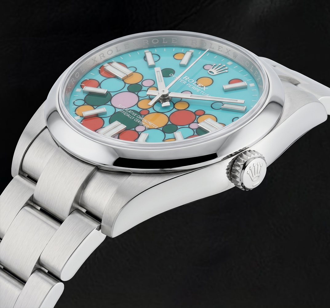Rolex Turquoise Celebration Dial 124300 Stainless steel 41mm Watch