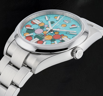 Rolex Turquoise Celebration Dial 124300 Stainless steel 41mm Watch