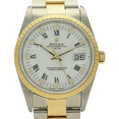Rolex Two Tone Men Watch Oyster Bracelet Man