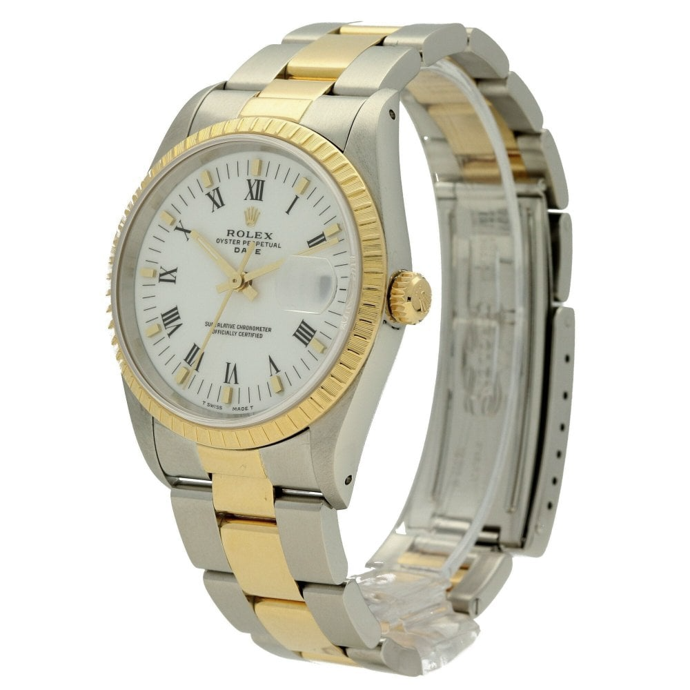 Rolex Two Tone Men Watch Oyster Bracelet Man