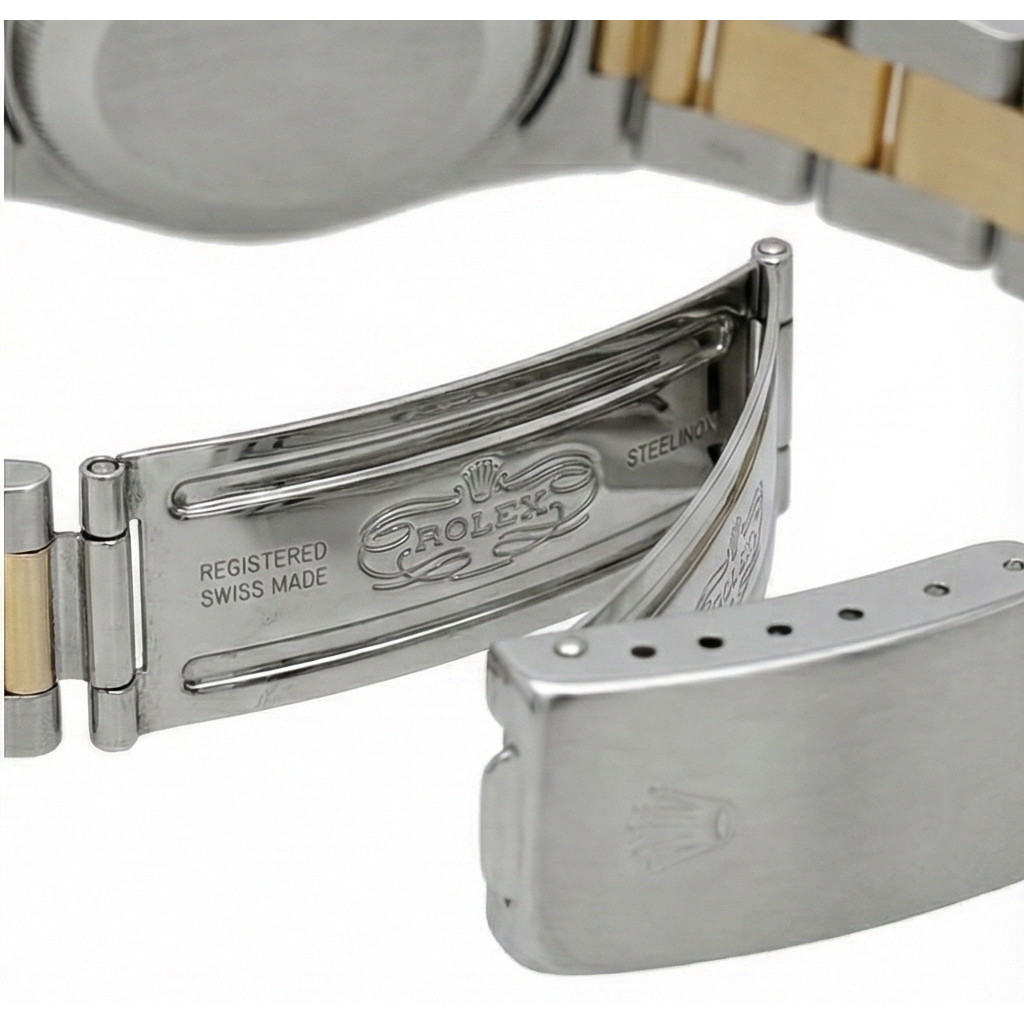 Rolex Two Tone Men Watch Oyster Bracelet Man