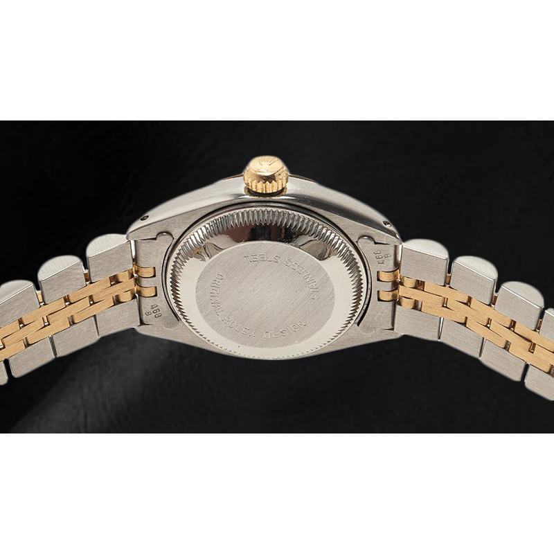 Rolex Two Tone Mother Of Pearl Dial 26 mm Lady Datejust Watch