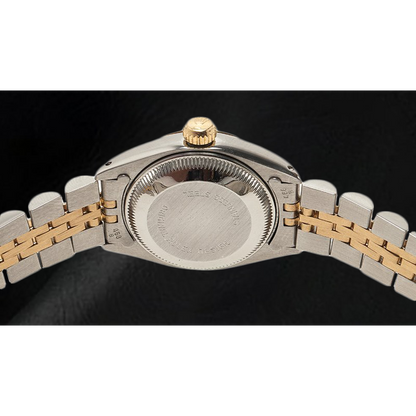 Rolex Two Tone Mother Of Pearl Dial 26 mm Lady Datejust Watch