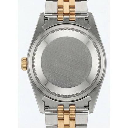 Rolex White Stick Dial Very Fine Ladies Yellow Gold Watch Jubilee