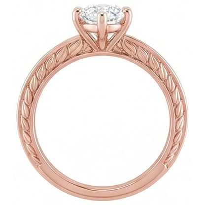 natural pear diamond 3.50ct ring close up detail