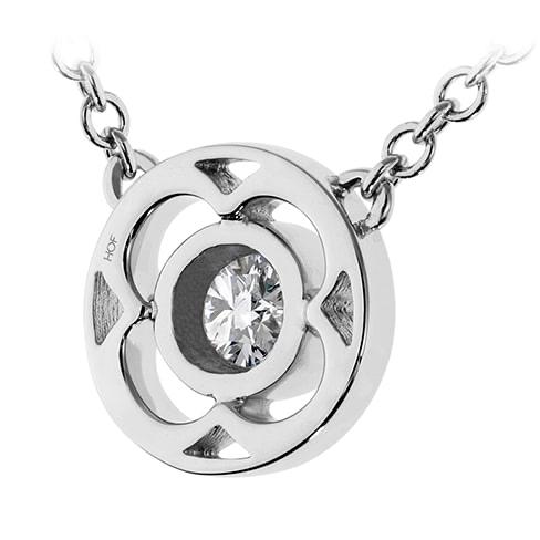 Round Cut 1.50 Ct. Solitaire GIA CERTIFIED Lab Grown Diamond Pendant Necklace White Gold 14K