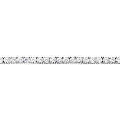 Round Cut 3.50 Carats Sparkling Lab Grown Diamonds Lady Bracelet Gold