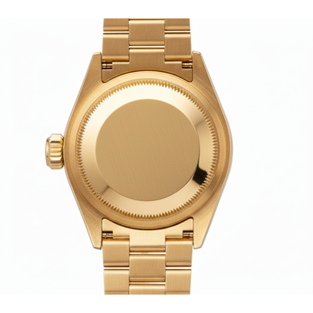 Salmon Diamond Dial Bezel Rolex President Style Watch Dj