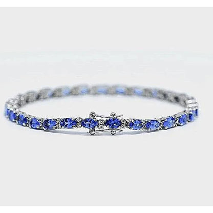 Sapphire Tennis Bracelet