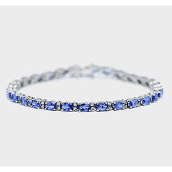 Sapphire Tennis Bracelet