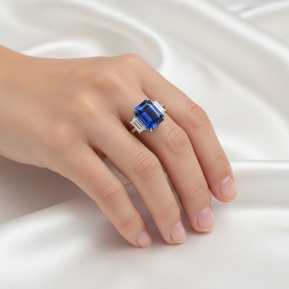Sapphire Engagement Ring