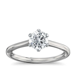 Simple 1 Carat Diamond Ring Engagement