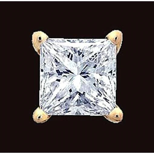 Single F Vs1 1 Carat Diamond Stud Earring Men Jewelry