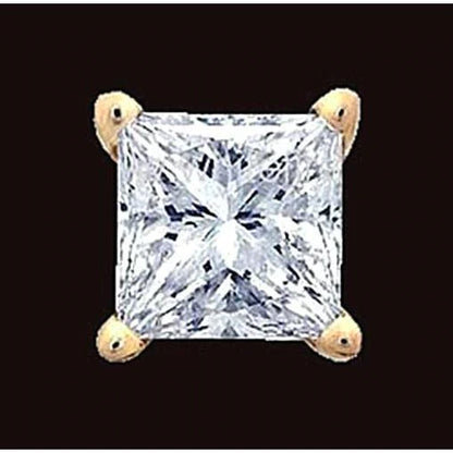 Single F Vs1 1 Carat Diamond Stud Earring Men Jewelry