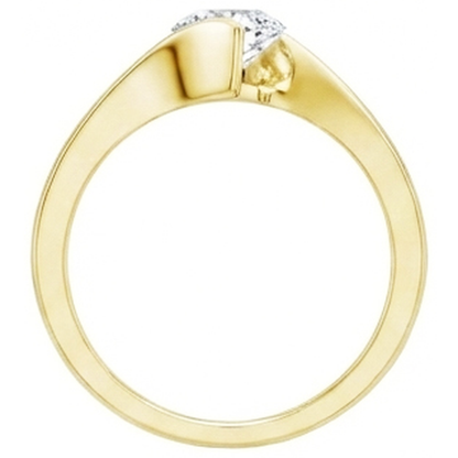 Solitaire 1 Carat Round Natural Earth Mined Diamond Anniversary Ring New