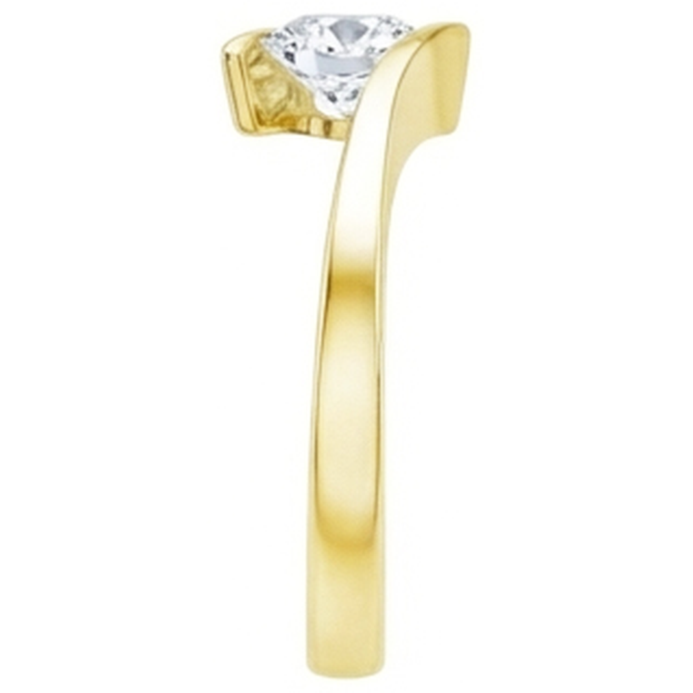 Solitaire 1 Carat Round Natural Earth Mined Diamond Anniversary Ring New