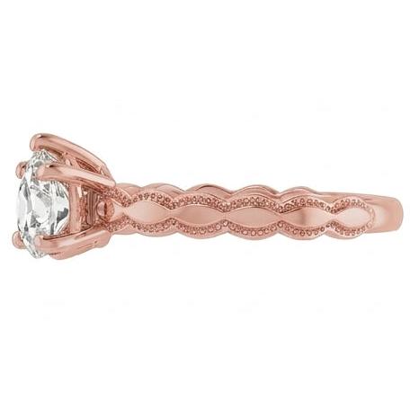 natural pear diamond 1.50ct ring with diamond accents