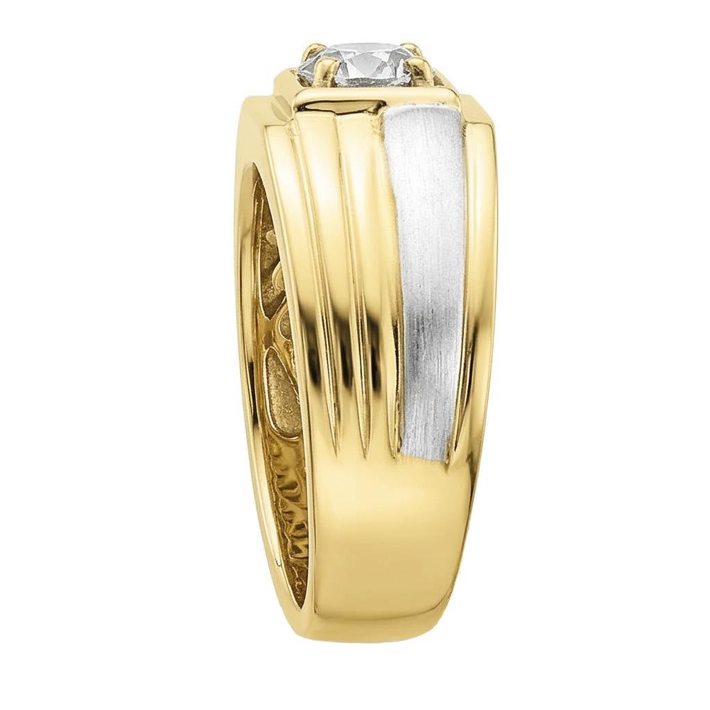 natural round diamond 1ct watch top view