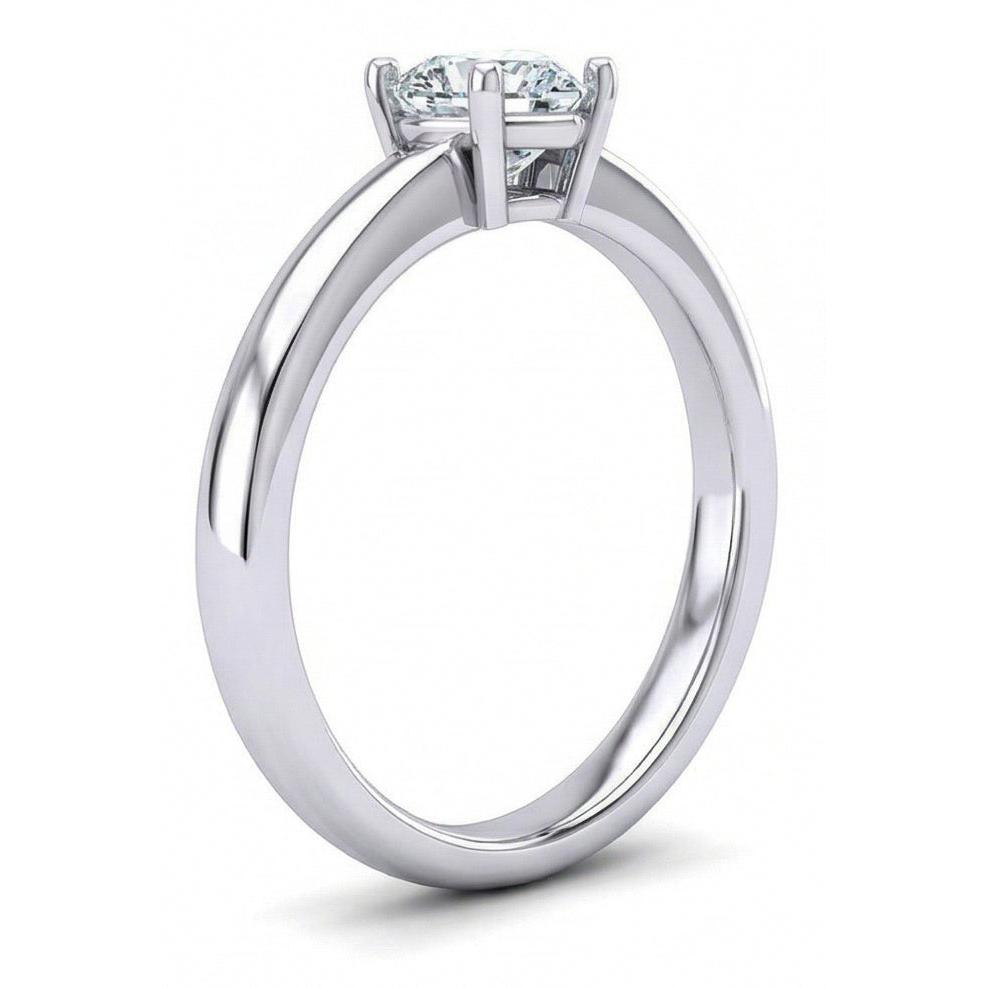 Solitaire Sparkling Heart Shape 1.75 Ct Real Natural Earth Mined Diamond Wedding Ring