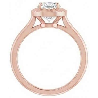 Solitaire Wedding Ring Oval Old Miner Natural Earth Mined Diamond 3.25 Carats Women’s Jewelry