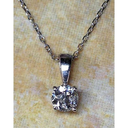 Solitaire 3 Carat Elegant Diamond Pendant