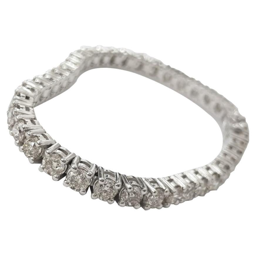 Sparkling Lab Grown Diamond Tennis Bracelet For Women