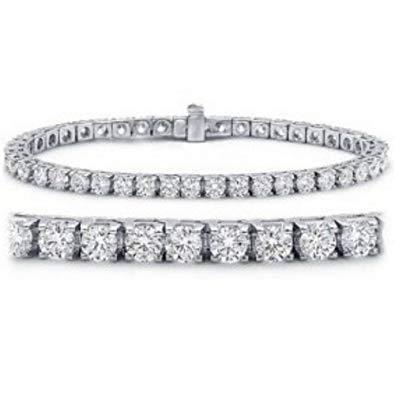 Sparkling Lab Grown Diamonds Women's Tennis Bracelet