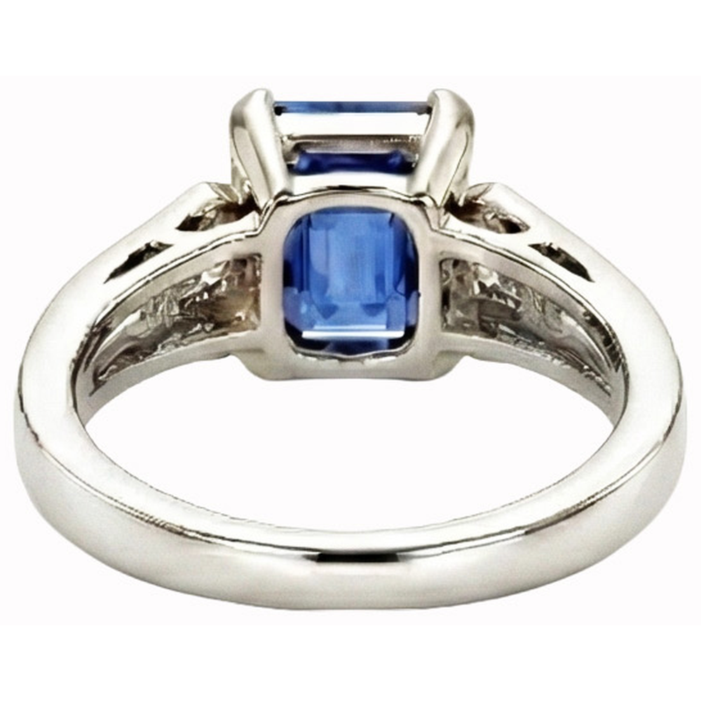 Natural Real ( Not Lab Grown )  Sri Lanka Gemstone Engagement Ring