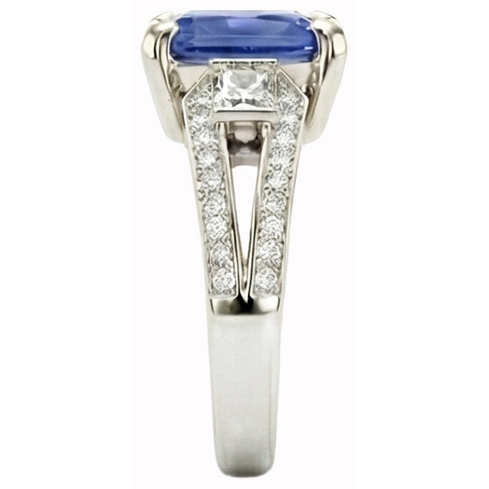 Natural Real ( Not Lab Grown )  Sri Lanka Gemstone Engagement Ring
