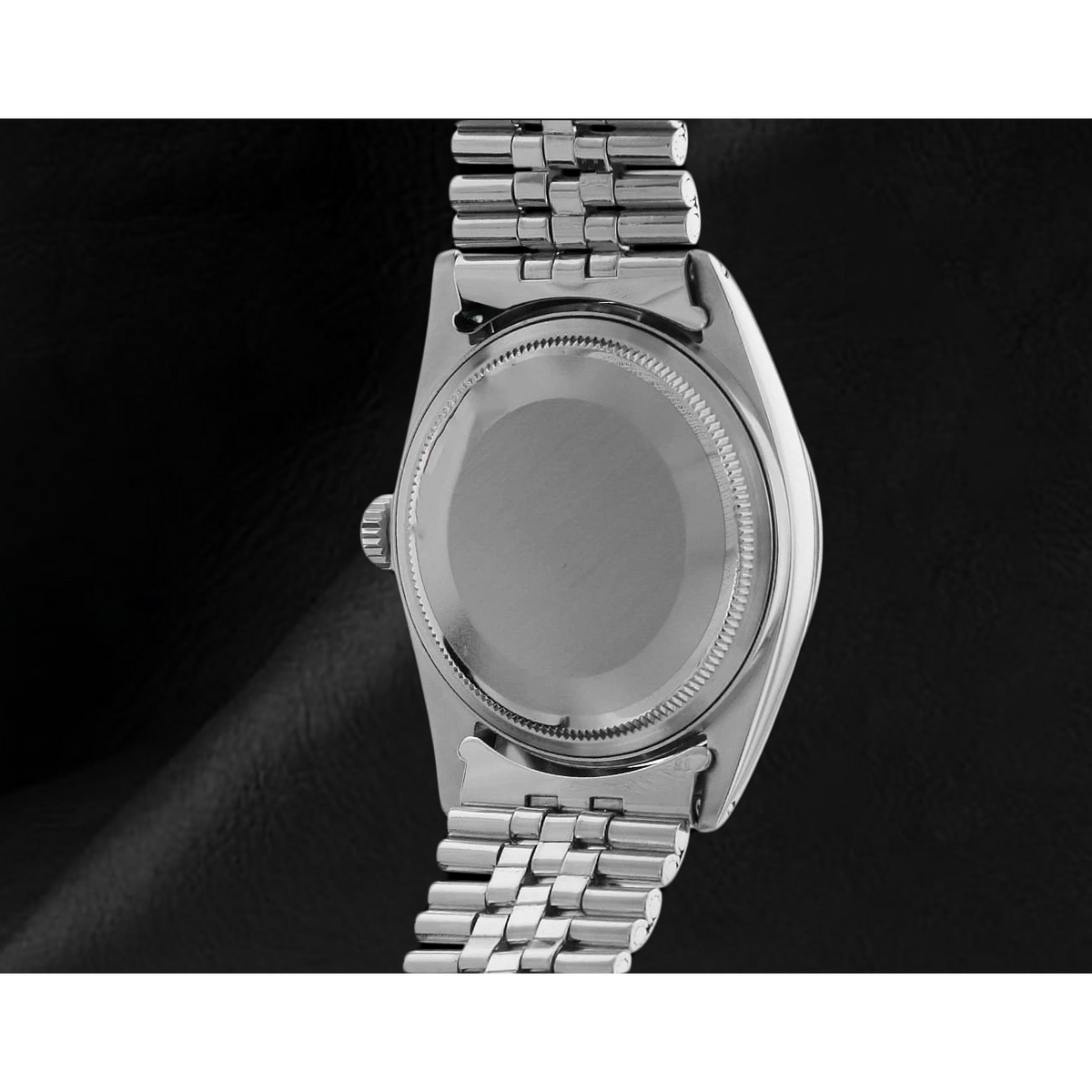 Ss Jubilee Bracelet Rolex Date Just Men Watch White Roman Dial QUICK SET