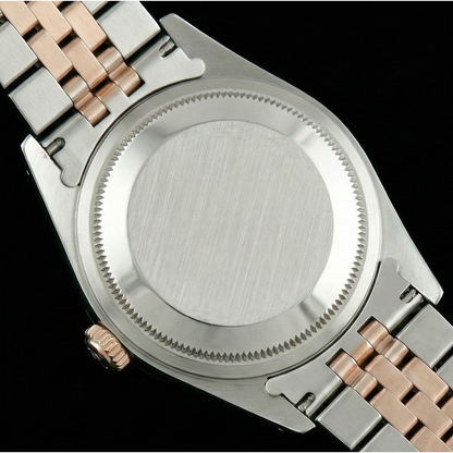 Ss & Gold Jubilee Roman Dial Rolex Datejust Lady Watch Fluted Bezel