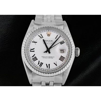White Roman Dial QUICK SET