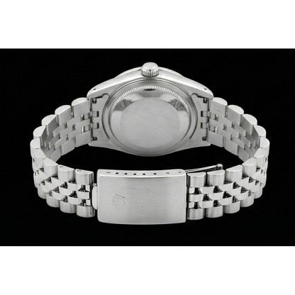 Ss Date Just Champagne Stick Dial Rolex Women Watch Jubilee