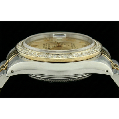Ss & Gold Roman Dial Women Watch Rolex Datejust Jubilee
