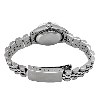 Ss Jubilee Bracelet Lady Watch Datejust Dial Rolex Perpetual